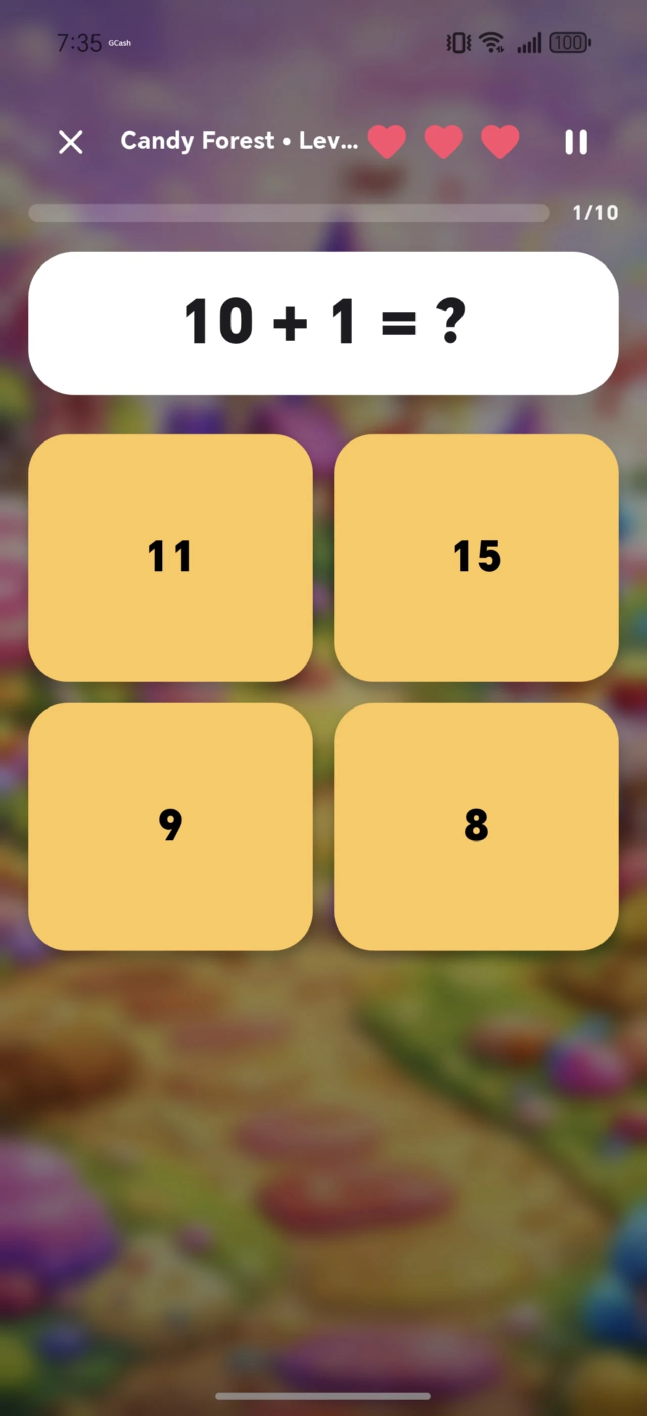 Kid Math Adventure screenshot